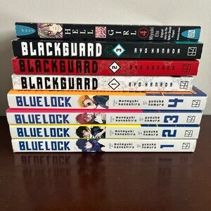 Manga bundle: Blue Lock, Blackguard, Hellgirl